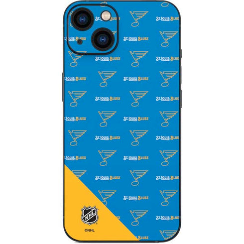 NHL St. Louis Blues Pattern iPhone 14 Plus Skin